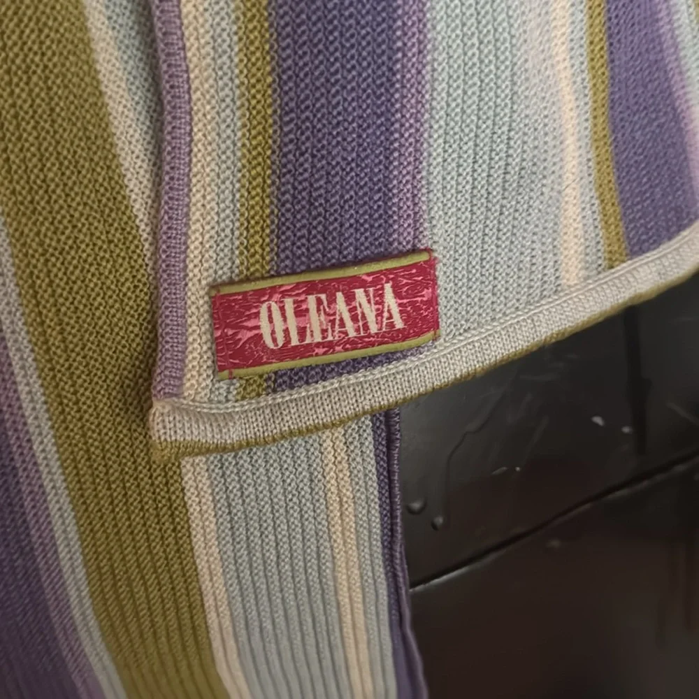 Oleana silk and wool scarf